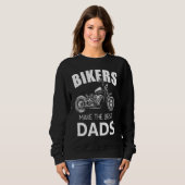 Bikers Make The Best Dads Fathers Motorcycle Trui (Voorkant volledig)