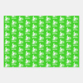 Bikers Motocross Dirt Bikers Mud Splats Pattern Inpakpapier Vel (Voorkant 3)