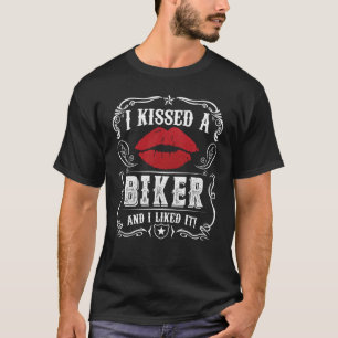 Bikers Motorfietsen die ik kende een fietser en ik T-shirt