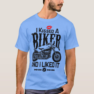 Bikers Motorfietsen die ik kende een fietser en ik T-shirt