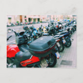 Bikers Row Barcelona Briefkaart (Voorkant)