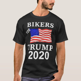 Bikers Trump 2020 vlag T-shirt