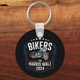 Bikers voor Harris Walz 2024 Harris Waltz 2024 Sleutelhanger