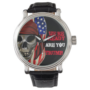 BIKERS VOOR TRUMP HORLOGE