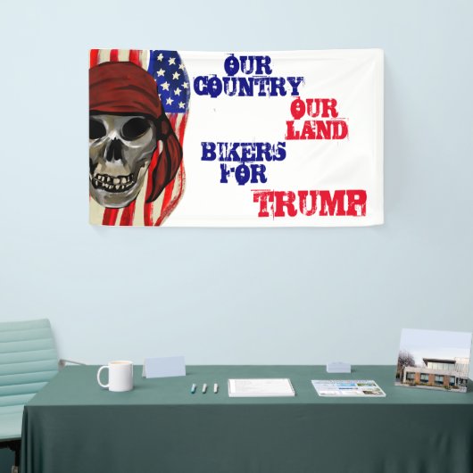 BIKERS VOOR TRUMP SPANDOEK (Beurs)