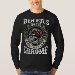 Bikers zullen niet grijs worden. We veranderen de T-shirt