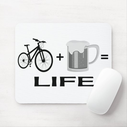 Bikes & Beer! Muismat (Met muis)