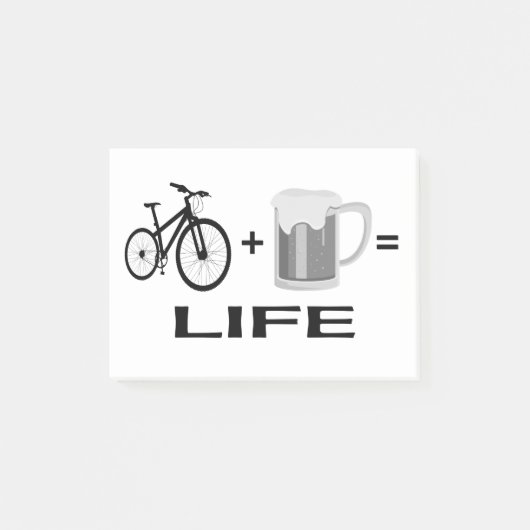 Bikes & Beer! Post-it® Notes (Voorkant)