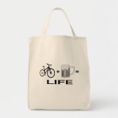 Bikes & Beer! Tote Bag (Voorkant)