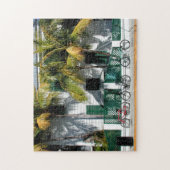 Bikes geparkeerd voor Apartement Key West Fl Legpuzzel (Verticaal)