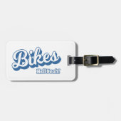 Bikes Hell Ja! Bagagelabel (Voorkant horizontaal)