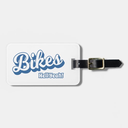 Bikes Hell Ja! Bagagelabel (Voorkant horizontaal)