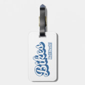 Bikes Hell Ja! Bagagelabel (Achterkant verticaal)