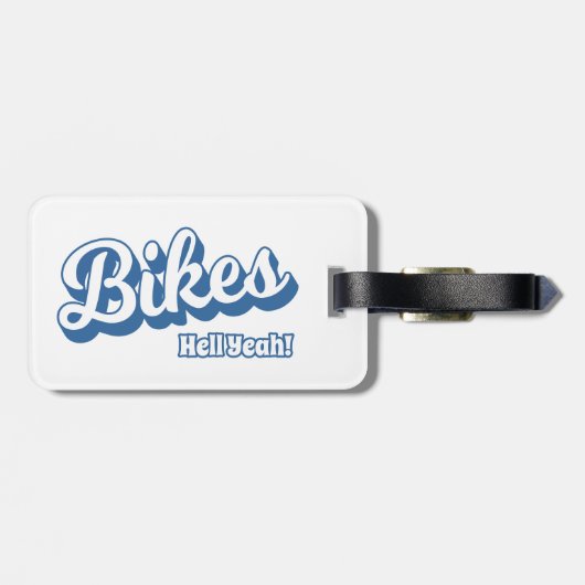 Bikes Hell Ja! Bagagelabel (Achterkant horizontaal)