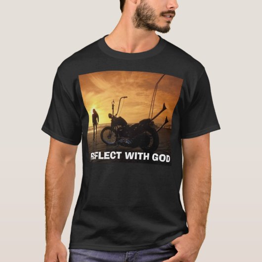 bIKES - Kopper, REFLECT MET GOD T-shirt (Voorkant)