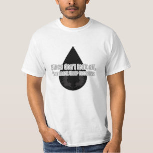 Bikes laten ze geen territoriaal teken missen t-shirt