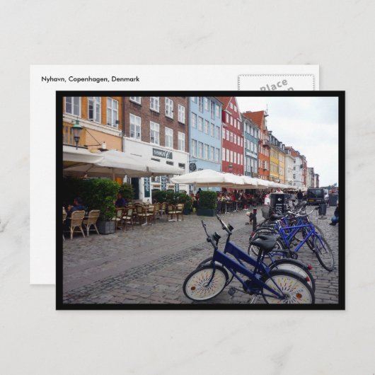 bikes nyhavn briefkaart (Voorkant / Achterkant)