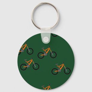 Bikes op groen sleutelhanger