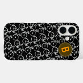 bikes+patroon gepersonaliseerd Case-Mate iPhone case (Achterkant (horizontaal))