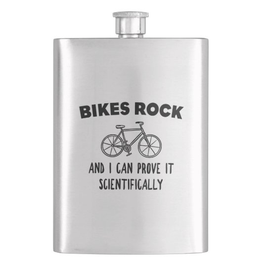 Bikes Rock en ik kunnen het wetenschappelijk bewij Flacon (Voorkant)