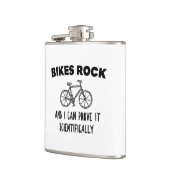 Bikes Rock en ik kunnen het wetenschappelijk bewij Heupfles (Links)