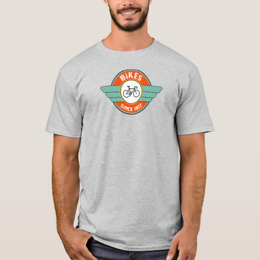 Bikes, sinds 1817 t-shirt (Voorkant)