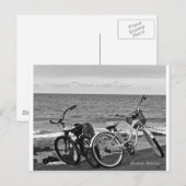 Bikes van het Zee Briefkaart (Voorkant / Achterkant)