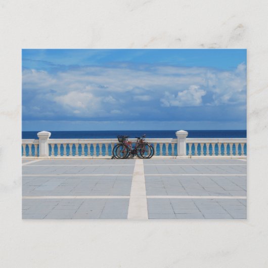Bikes van het Zee Cantabrië in Spanje briefkaart (Voorkant)