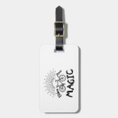 Bikes zijn magisch bagagelabel (Voorkant verticaal)