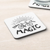 Bikes zijn magisch bier onderzetter (Linkerzijde)