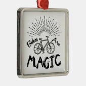 Bikes zijn magisch metalen ornament (Rechts)
