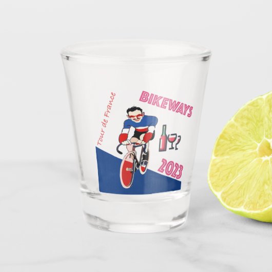 Bikeways Shot Glass Glas (Voorkant)