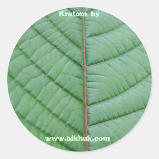 Bikhuk Kratom Sticker (Voorkant)