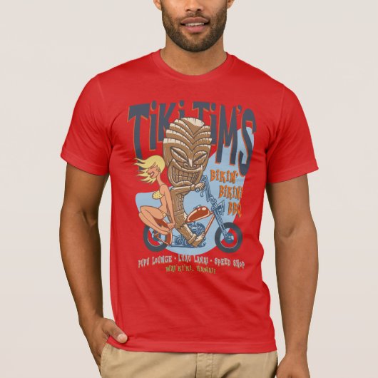 Bikin' Bikini BBQ T-shirt (Voorkant)