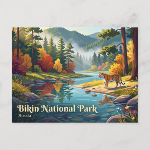 Bikin Nationaal Park Rusland Briefkaart