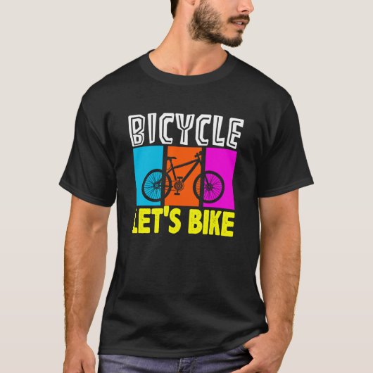 Biking and Cycling  14 T-shirt (Voorkant)