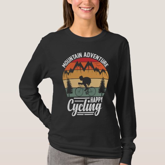 Biking and Cycling    3 T-shirt (Voorkant)