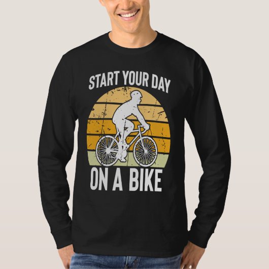 Biking and Cycling    5 T-shirt (Voorkant)