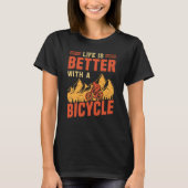 Biking and Cycling  69 T-shirt (Voorkant)