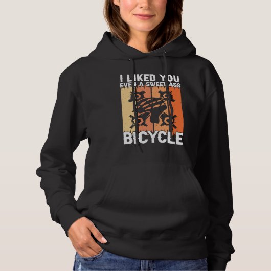 Biking and Cycling Hoodie (Voorkant)
