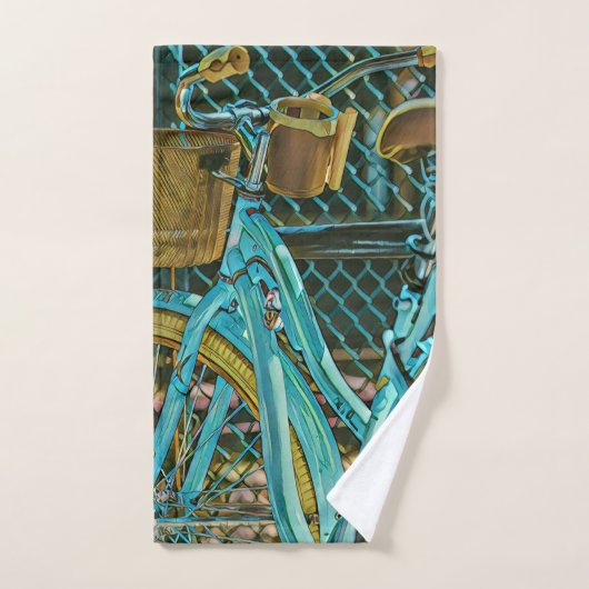 Biking Artwork Handdoek (Handdoek)
