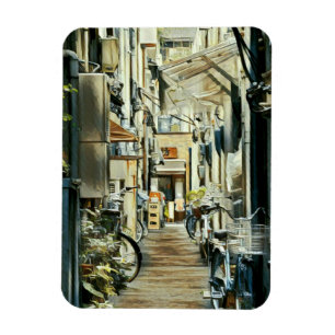 Biking Artwork Magneet