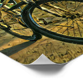 Biking Artwork Poster (Hoek)