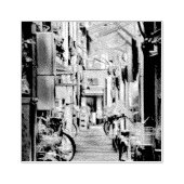 Biking Artwork Rubberstempel (Afrduk)