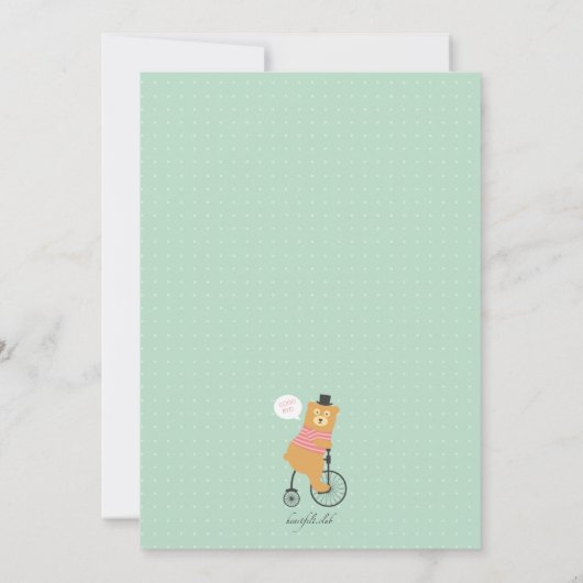 Biking Beer Kaart (Achterkant)