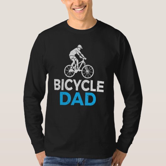 Biking Bike Bicycle Dad T-shirt (Voorkant)