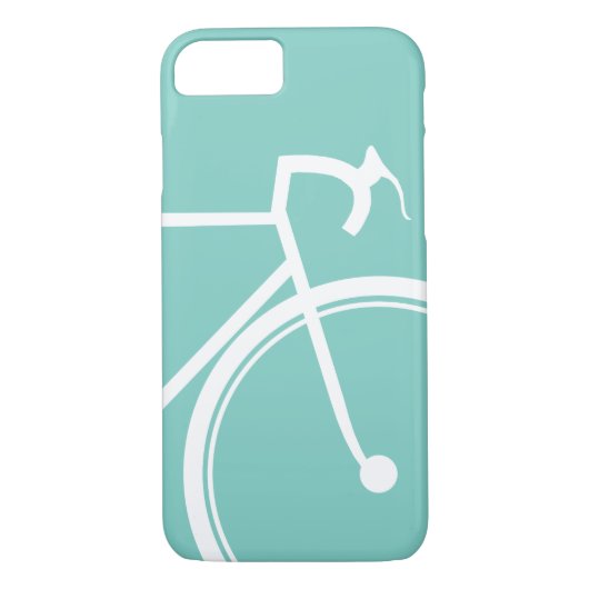 Biking Bikers Turquoise Blue Case-Mate iPhone Case (Achterkant)