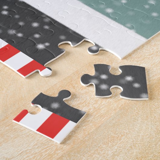 Biking Cycling Holiday Gift Legpuzzel (Zijkant)