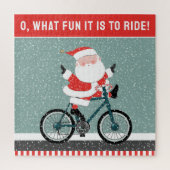 Biking Cycling Holiday Gift Legpuzzel (Verticaal)