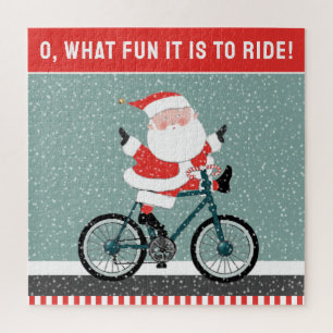 Biking Cycling Holiday Gift Legpuzzel